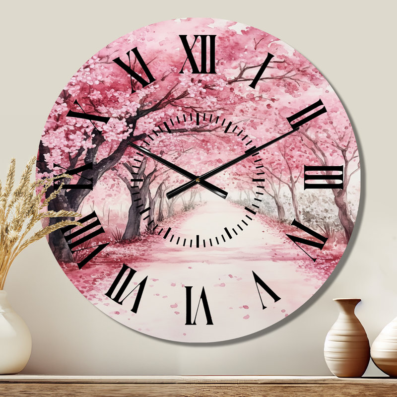 Horloge murale Blossom Tree Lane, Petit