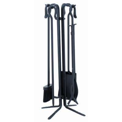 Abdyl Iron Fireplace Tool Set