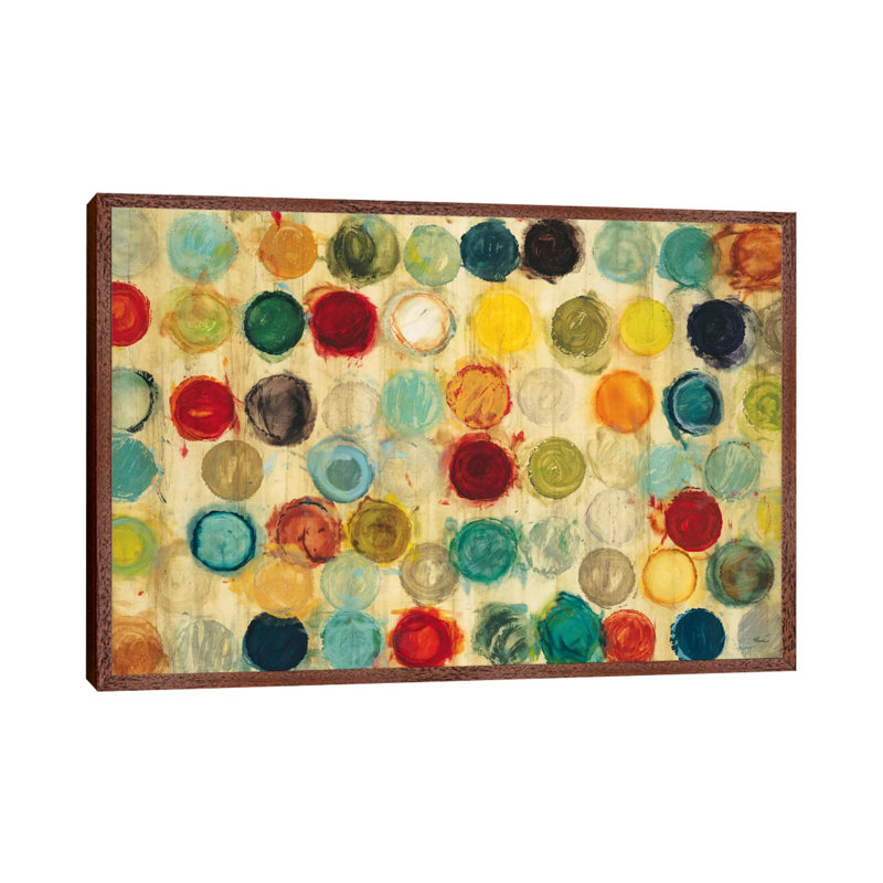 Successful Rotation by Randy Hibberd - Painting on Canvas, Classic Brown Wood Framed Canvas