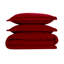 Anicia Super Soft 250 TC Microfibre Reversible Plain Duvet Cover Set-943128128-943128148