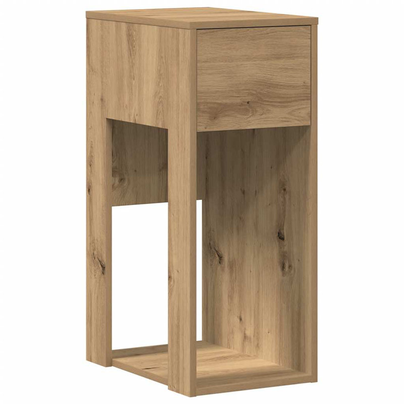 74cm H Computer Cabinet, Artisan oak