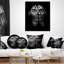 Abstract Hands Covering Eyes Lumbar Pillow
