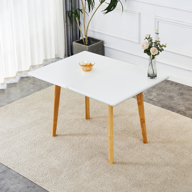 Plateau de table imitation marbre fritté avec pieds en bois d'hévéa, bureau d'ordinateur pliable, bureau pliable, convient aux restaurants, salons, terrasses, cuisines.