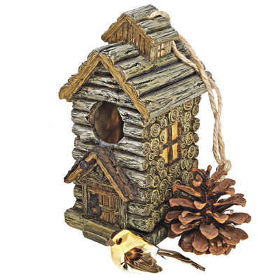Koenig 8 in. H x 5.5 in. W x 4 in. D Hanging UV Resistant and Weather Resistant Birdhouse