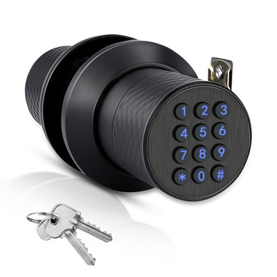 Serrure de porte numérique sans clé avec clavier