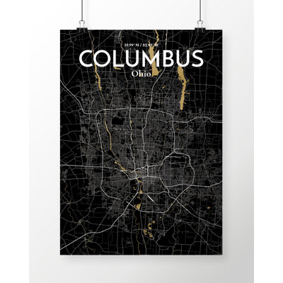 " Columbus City Map "