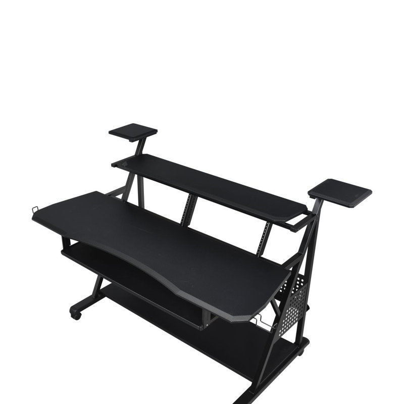 Willow Black Finish Music Desk, Walnut