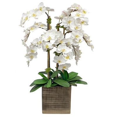 Faux Florals in Vase