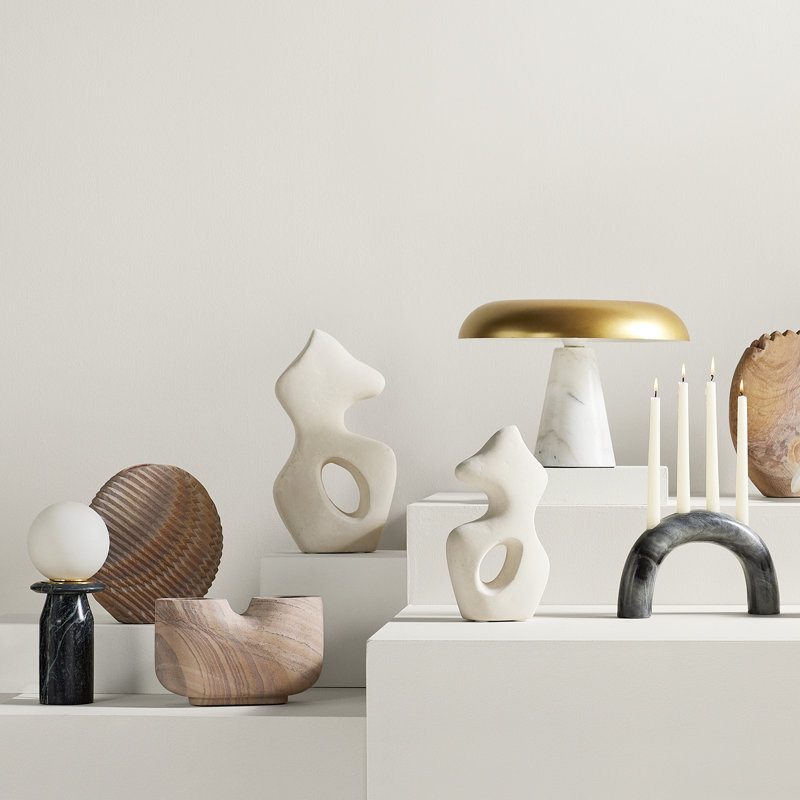 Lampe fantaisie en marbre Loleta