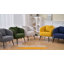 Fauteuil moderne en velours côtelé-1238777544