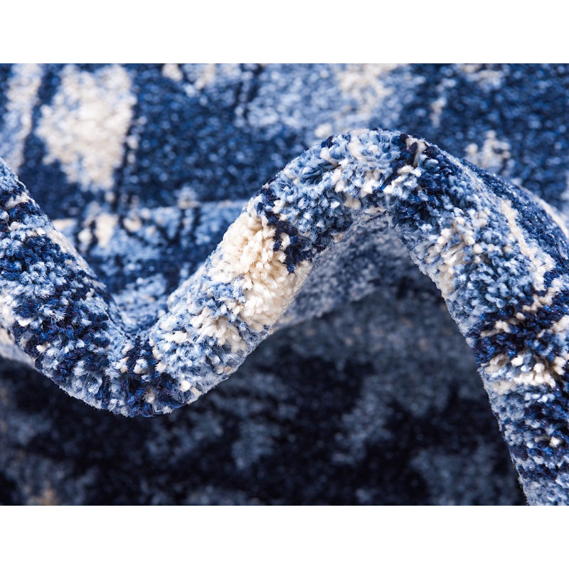 Tapis bleu Lesa, Rectangle 9 pi x 12 pi