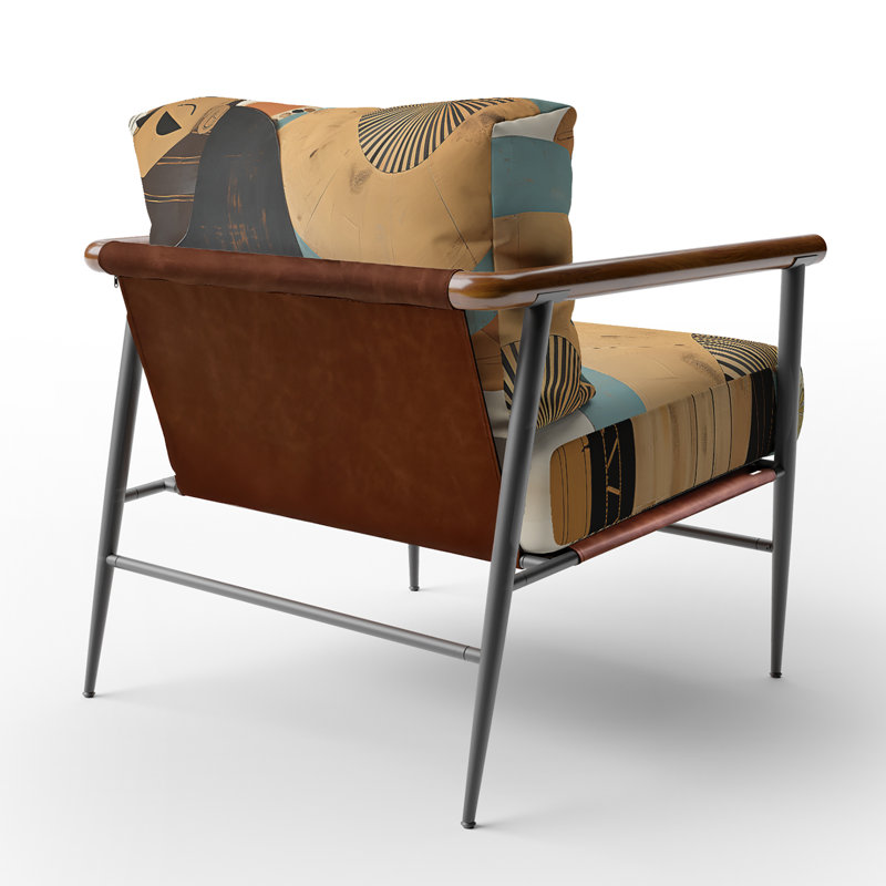 Fauteuil Portait Harlem Renaissance I, Noir