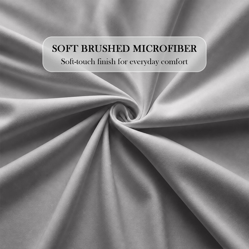 Bedroom Collection Standard Fitted Sheet, Super King, Grey