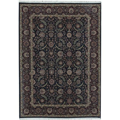 Hand-Knotted High-Quality Brown Area Rug