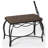 Cerro Polyester Blend Upholstered Bench-903148293