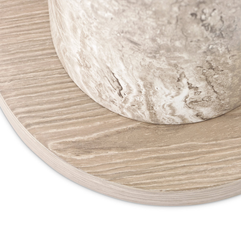 Lotus Bay Chairside Table - Sand