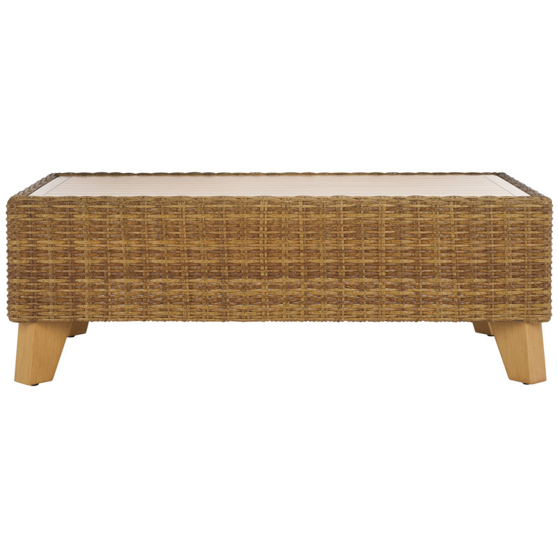 Margarita Outdoor Coffee Table, Natural
