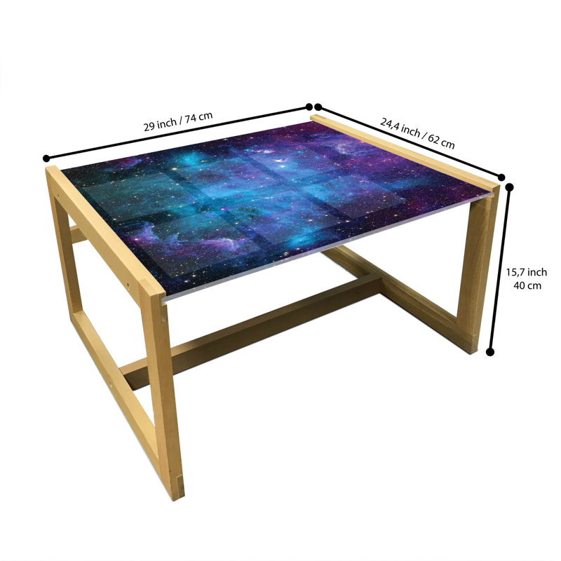 Jacqueling Sled Coffee Table, 62cm H x 74cm W x 40cm D