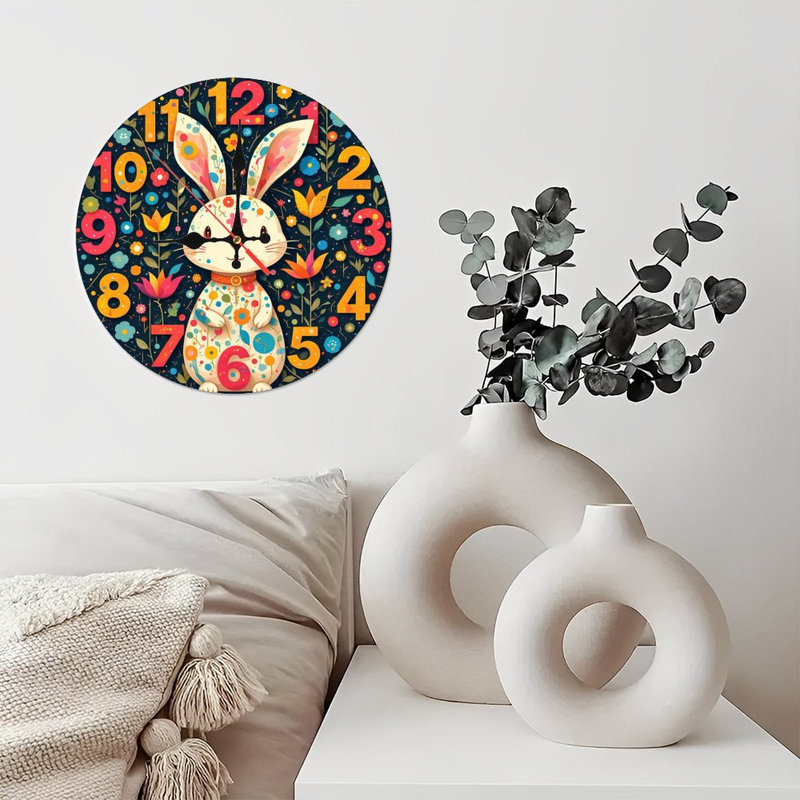 Horloge florale