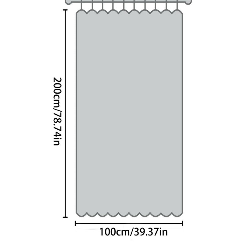 2 Pcs/Set Solid Color Sheer Curtains, Transparent Window Shades Tulle Drapes, Rod Pocket Curtains For Bedroom, Living Room