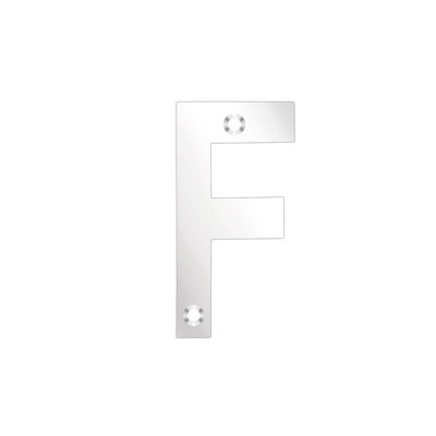 7.5cm H Stainless Steel House Letter