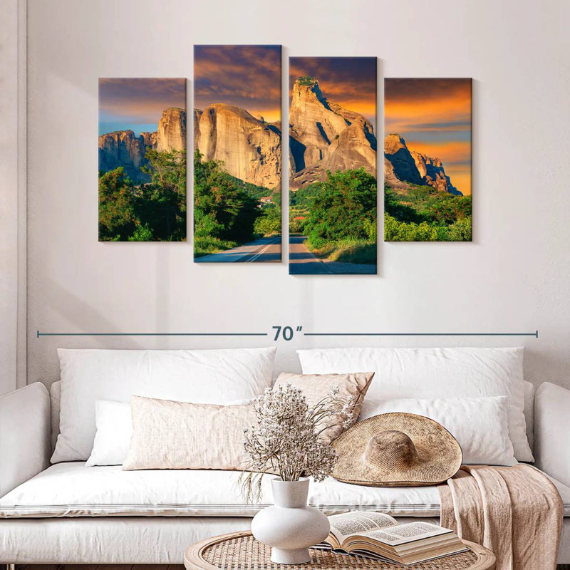 Alluring Meteora Mountains