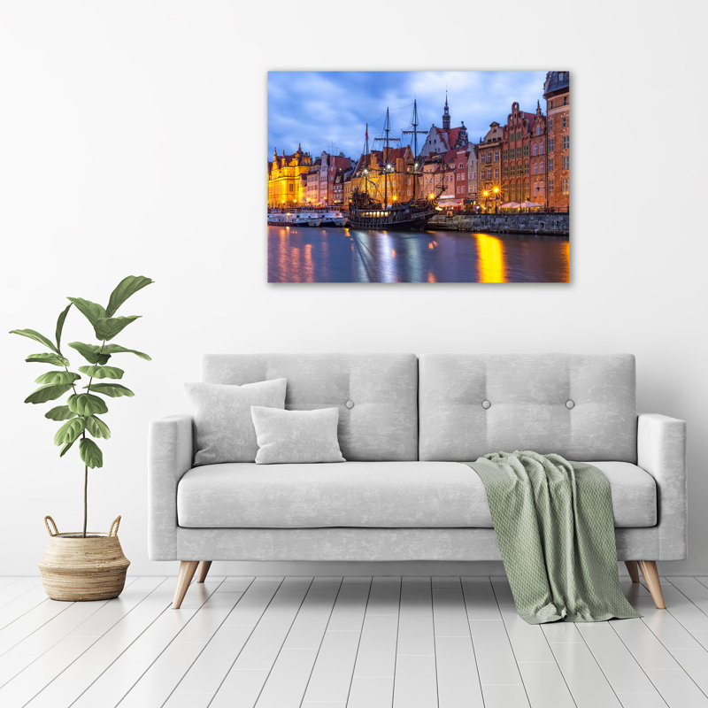 Gdansk Poland - Print, 70 H x 100 W x 2 D, Canvas