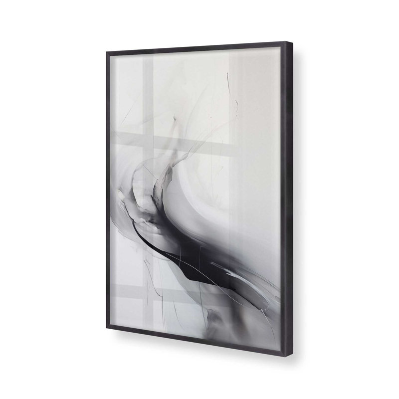 Ethereal Smoke Dance II Print, Weathered Zinc Framed, 15.25" H x 12.25" W