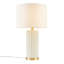 Lampe de table texturée à pois