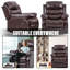 Faux Leather Recliner