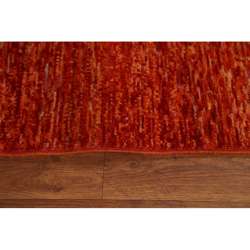 One-of-a-Kind 4'11" X 6'9" New Age Wool Area Rug in