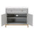 Fitz 1 Drawer 36.75" W Solid Wood Combo Dresser-737301956