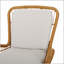 Ensemble de 2 chaises d'extérieur modernes en osier avec coussins confortables Mccaskill-172648913