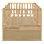 Twin Wood Daybed with Guardrails and Dual Functionality-1384195827
