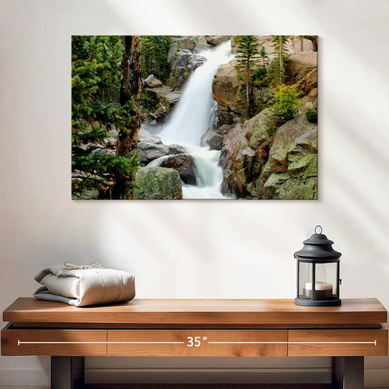 Alvord Majestic Alberta Waterfall, H 16 po x l 24 po