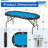 AVAWING 72'' 8 - Player Foldable Poker Table-100483025