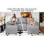 3 Seater Linen Blend Sofa Bed