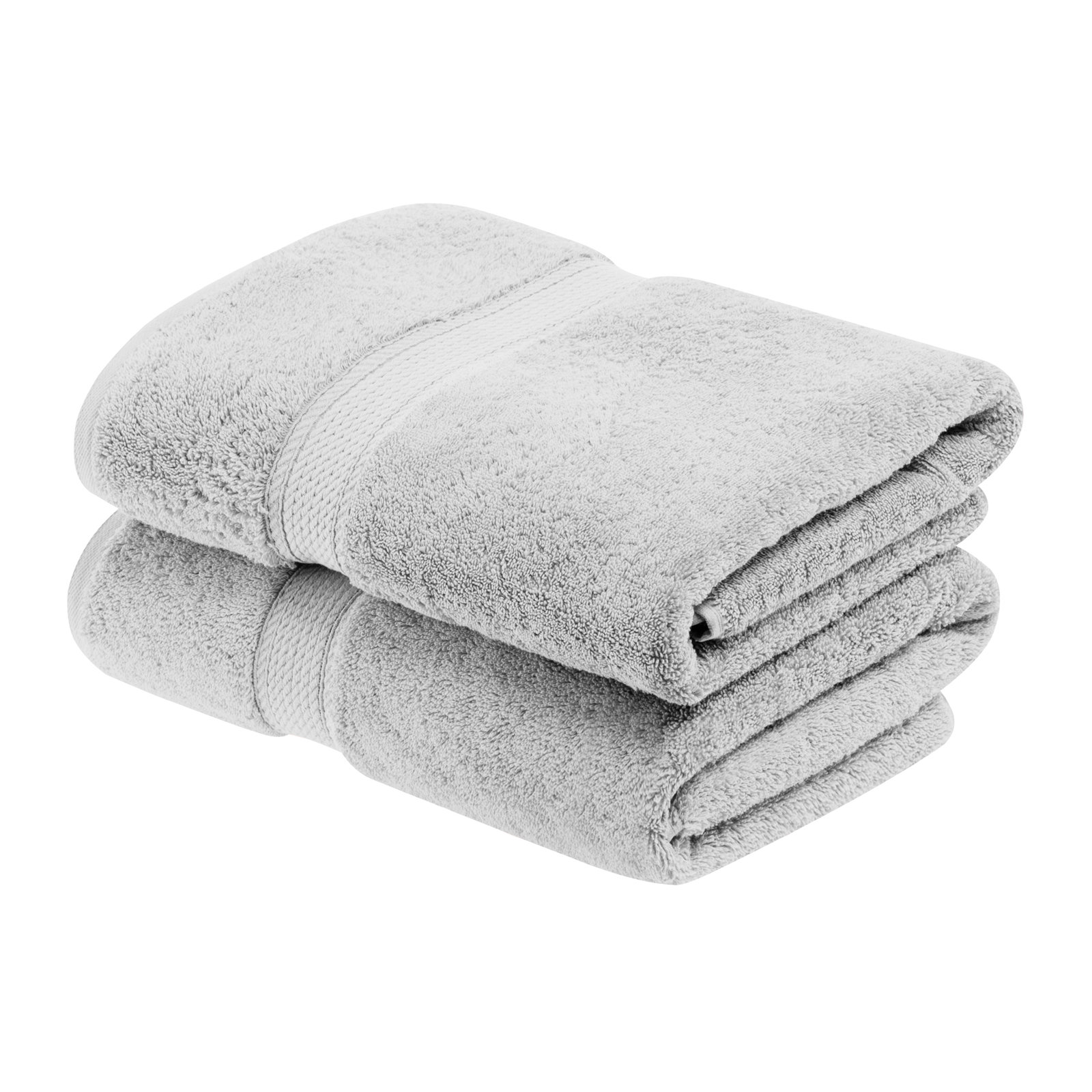Rane Plush Cotton Bath Sheet, Soft Gray