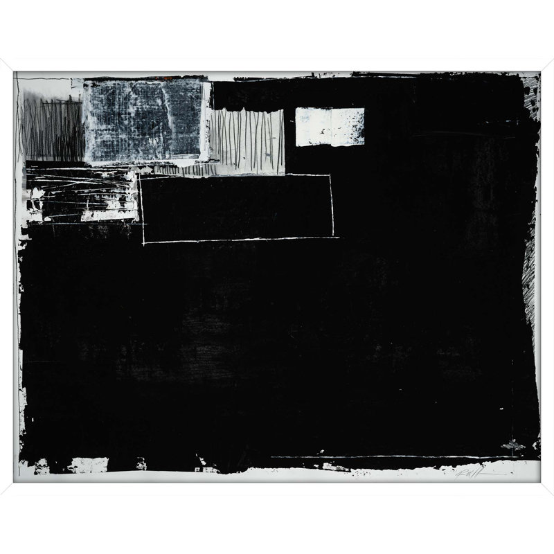 Black Piece Print by Robert Robinson