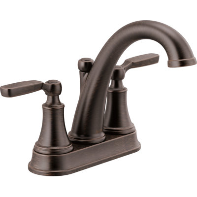 Woodhurst Centerset Bathroom Faucet with Drain Assembly