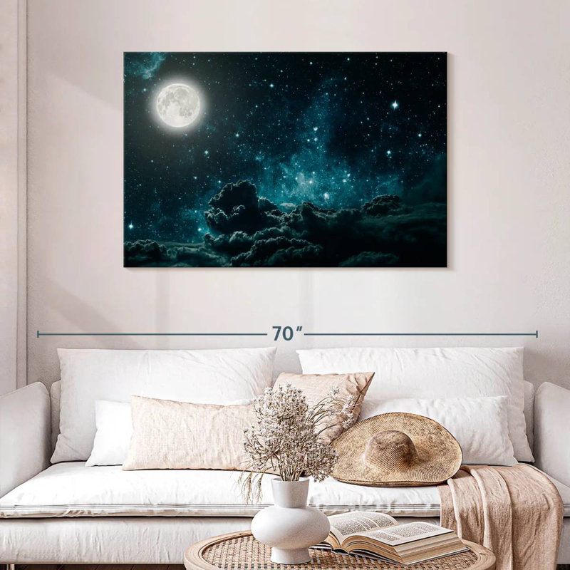 Oberle Galaxy Moonlight, 30" H x 45" W
