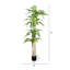 Arbre de Dracaena artificiel 6 pi, plante d'intérieur artificielle avec pot pour la décoration intérieure-926897330