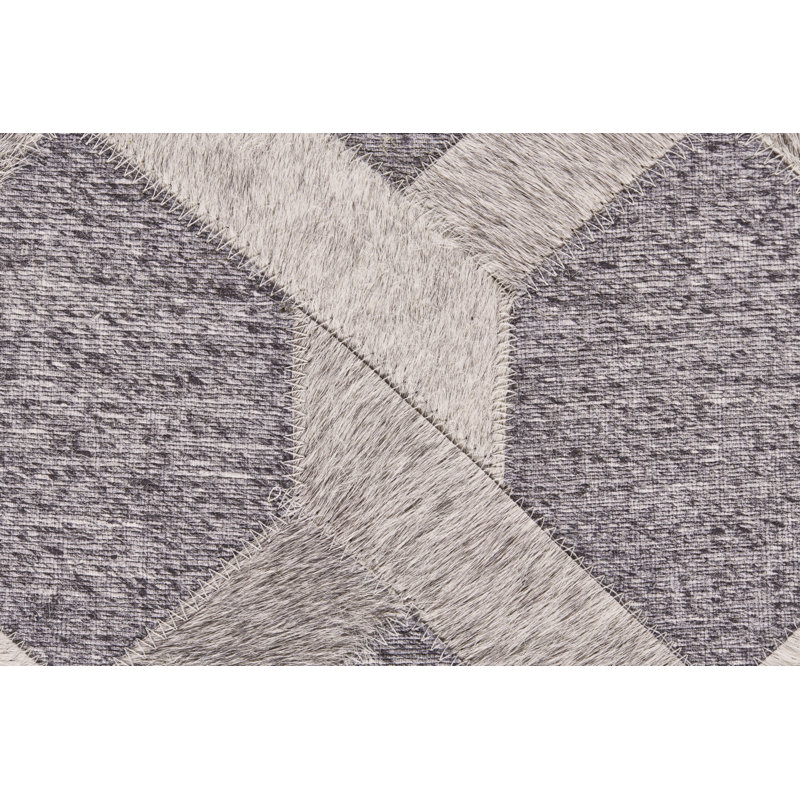Tapis gris / asphalte Grossi, Rectangle 2 pi x 3 pi