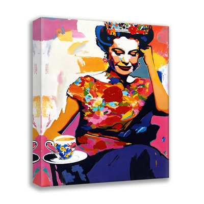 «Queen Giclee» sur toile tendue avec châssis