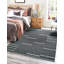 Tapis brun en laine tissé à plat Iyah-68356892