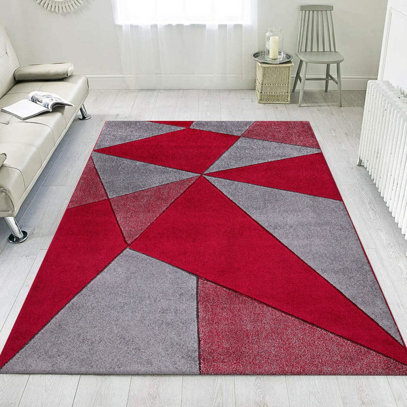 Koltunski Geometric Indoor / Outdoor Area Rug, Rectangle 200cm x 290cm