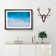 Edge of the Ocean in the Maldives in Abstract - Picture Frame Graphic Art Print