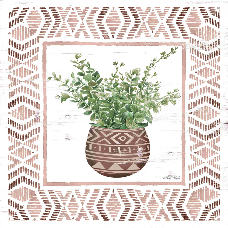 «Terracotta Pot I», impression sur toile tendue, H 12 po x l 12 po