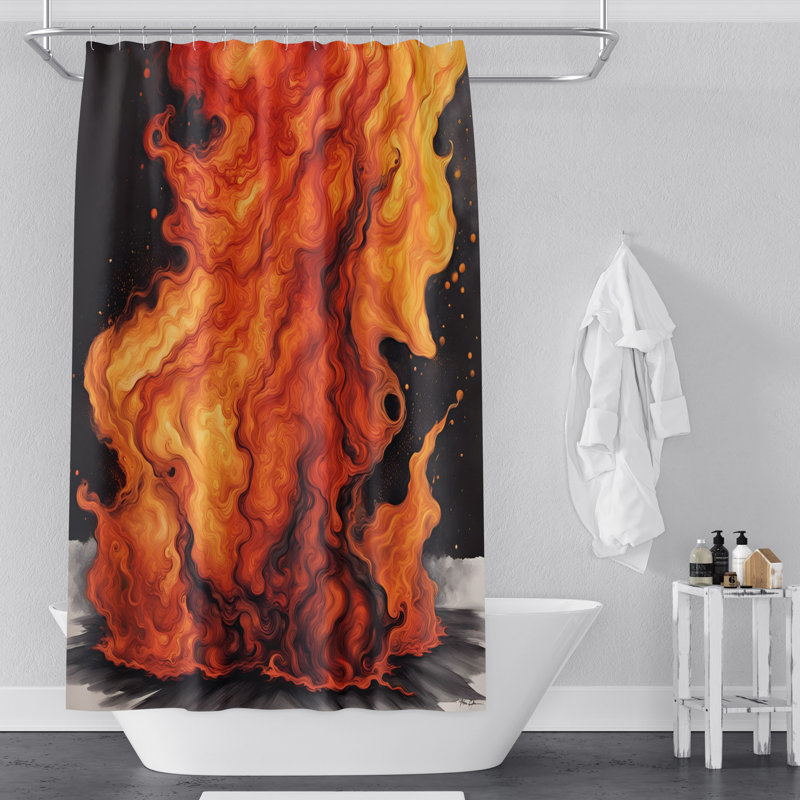 Rideau de douche, H 72 po x l 70 po