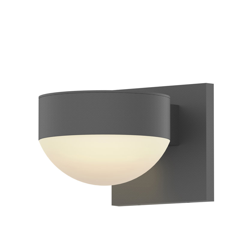 Reals LED Wall Light, Gray